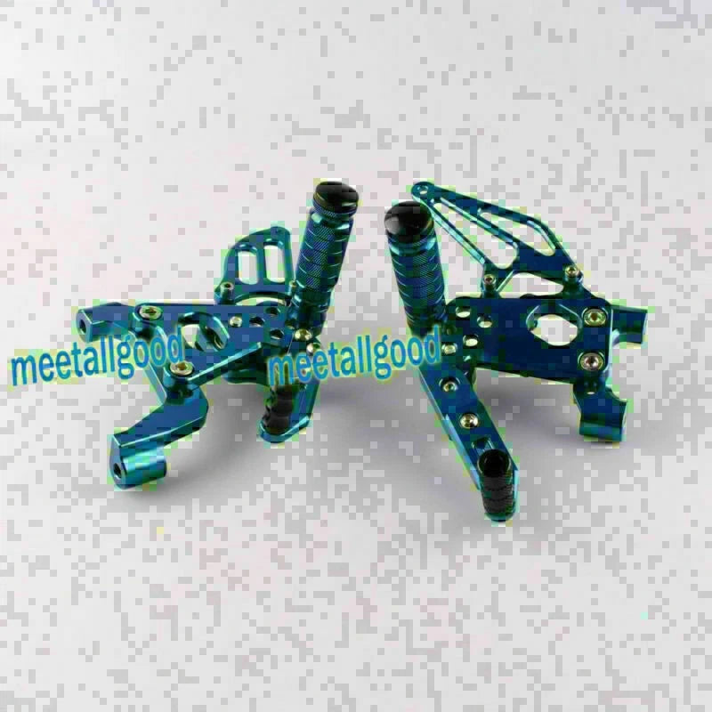 Blue Adjustable Motorcycle Footpegs for DUCATI 1199 (2012-2014)