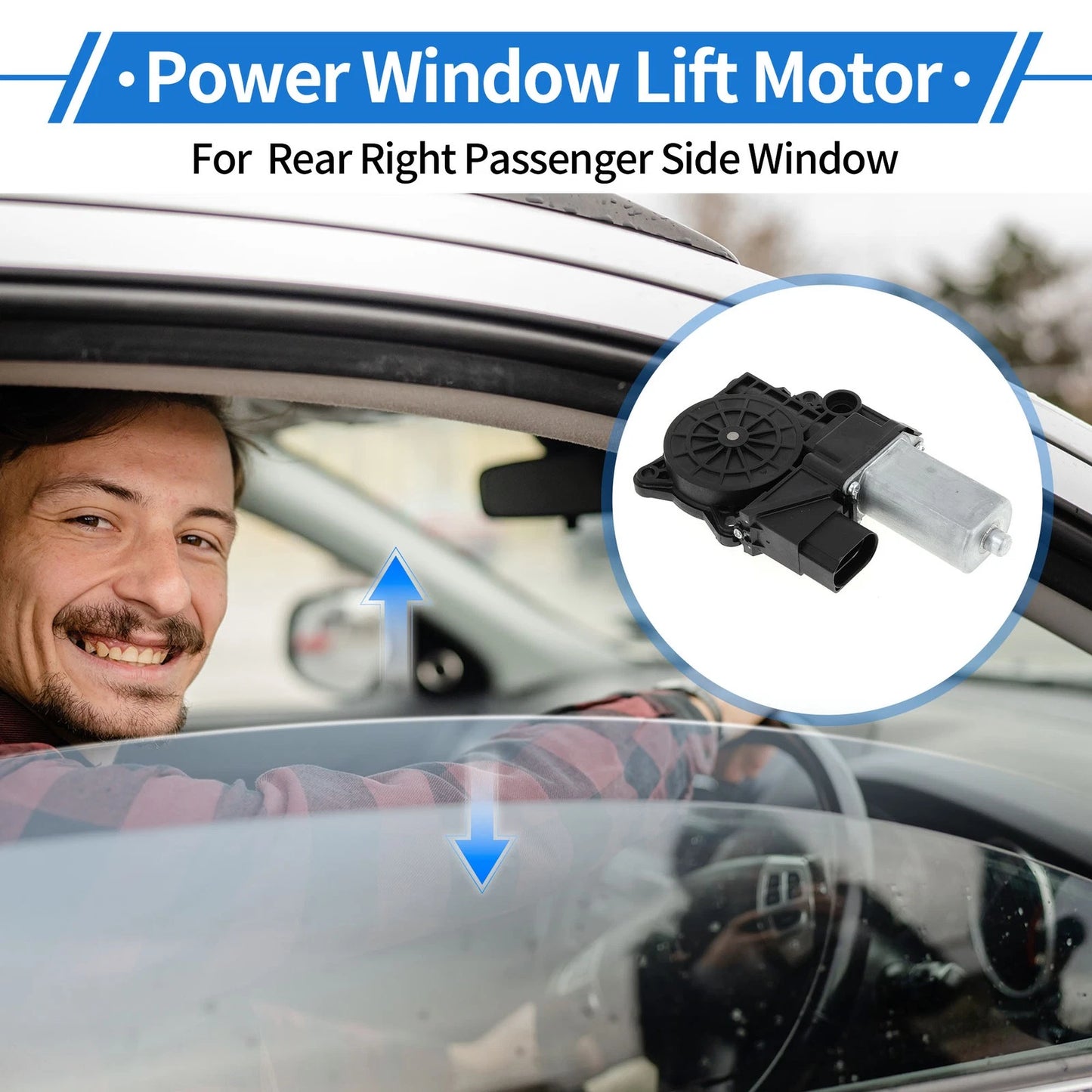 Power Window Regulator for BMW 323i Sedan (2006-2011)