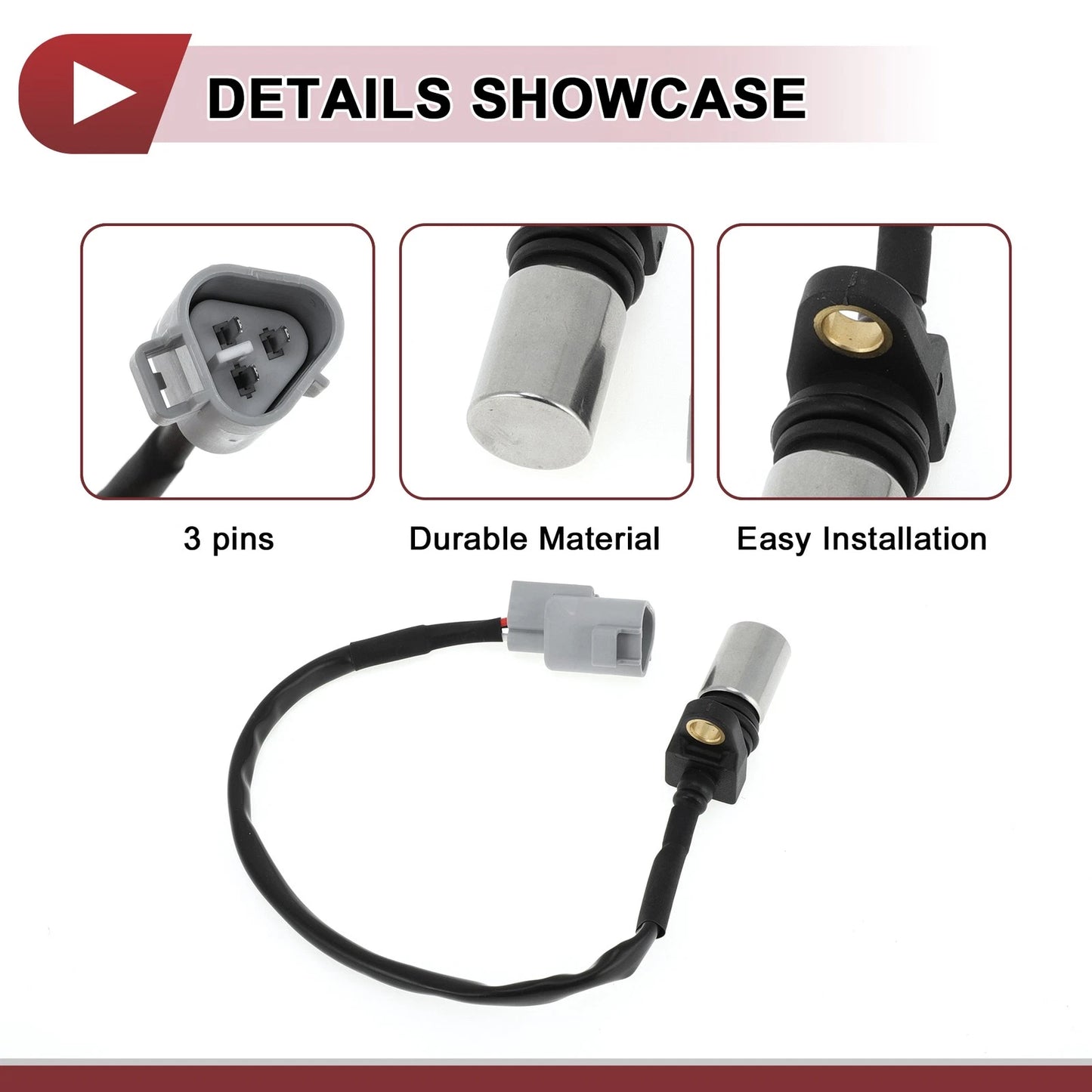 Crankshaft Position Sensor for Toyota Land Cruiser VDJ76 VDJ78