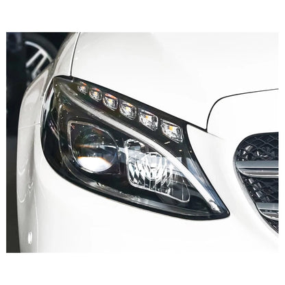Right Headlight Lamp Cover for Mercedes-Benz C-Class W205 2015-2017
