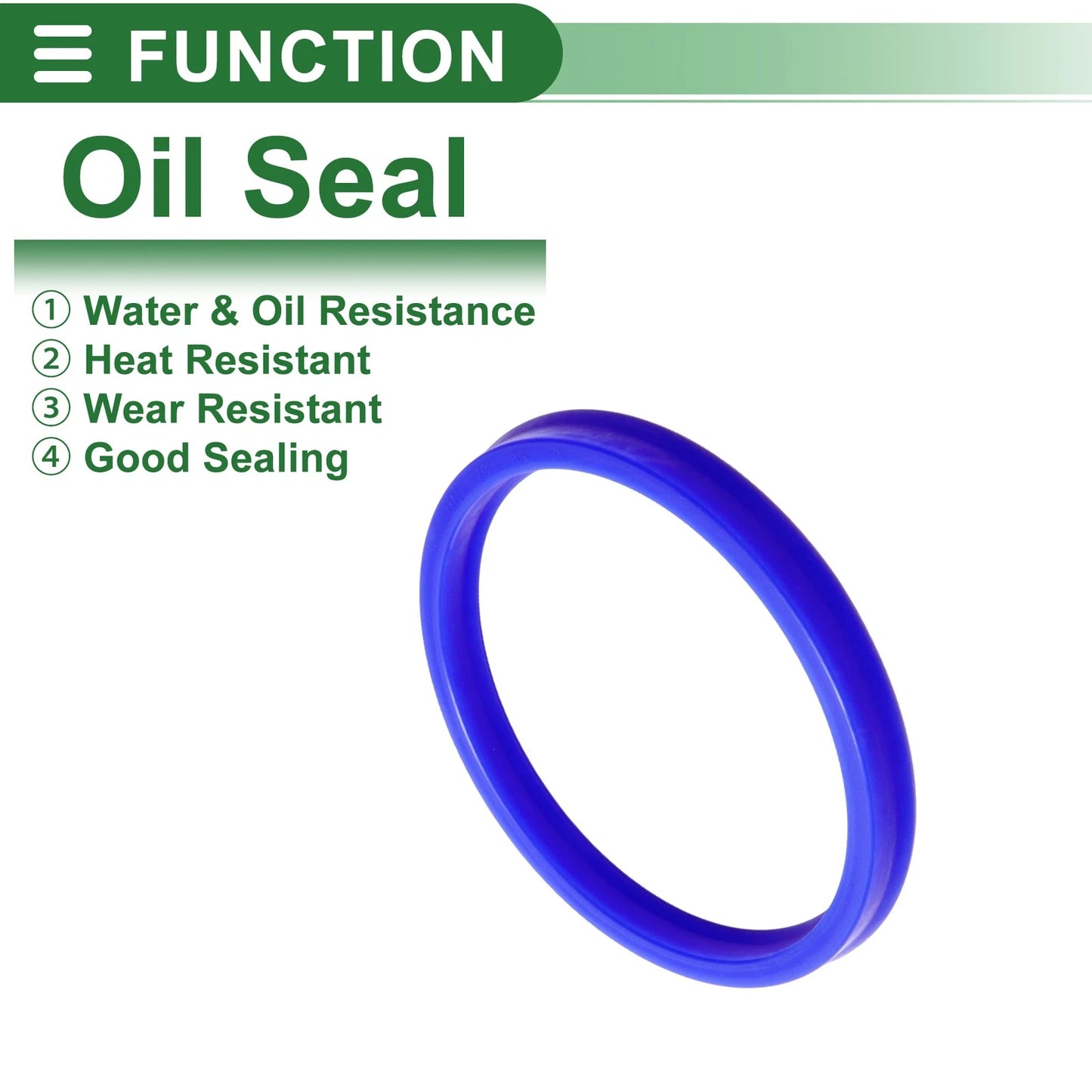 Oil Seal 78x88x8mm TPU Rotary Shaft Seal 5 Pcs for Make Model
