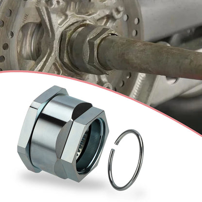 Axle Lock Jam Sleeve Nut Clip Assembly for Honda ATC250R ATC350X (1985–1986)