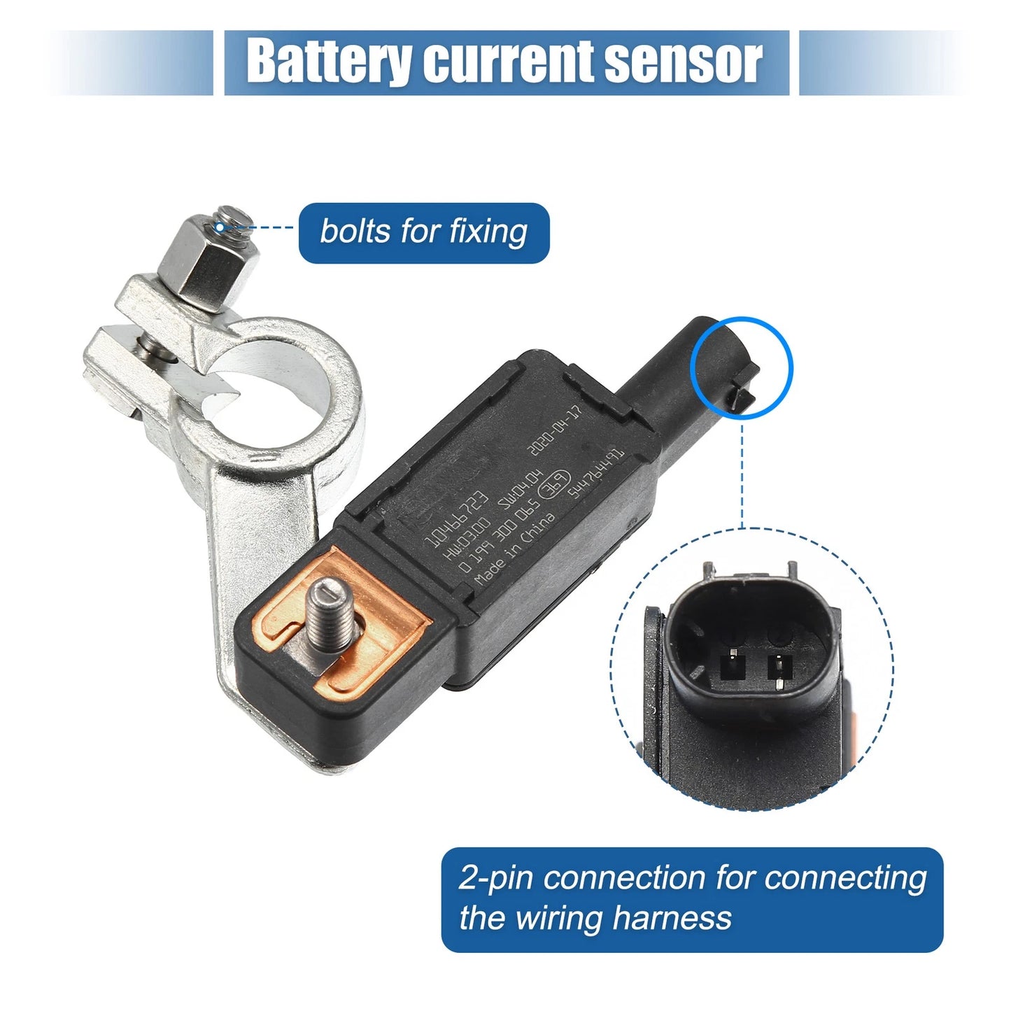 Battery Voltage Temperature Sensor for Chrysler Pacifica, Jeep (2017-2023)