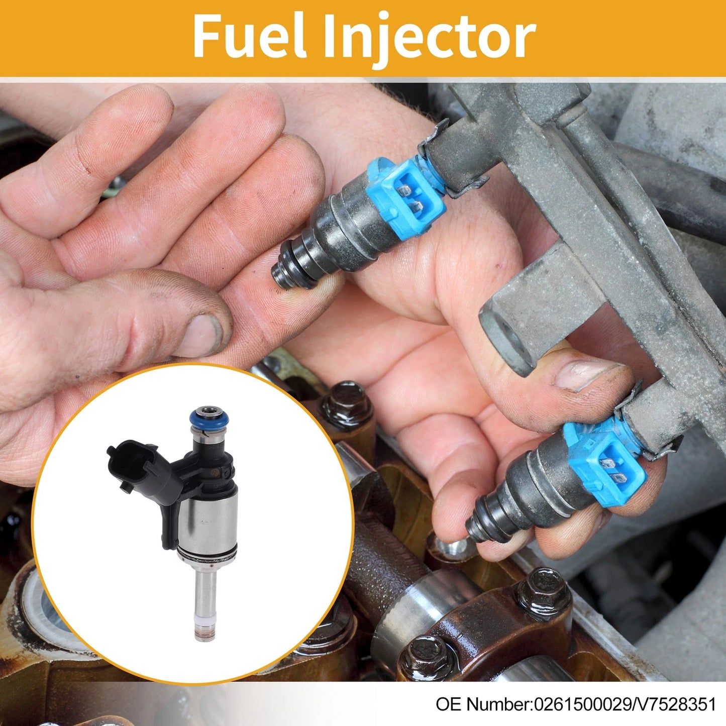 Fuel Injector No.0261500029 for Mini Cooper (2007-2009)