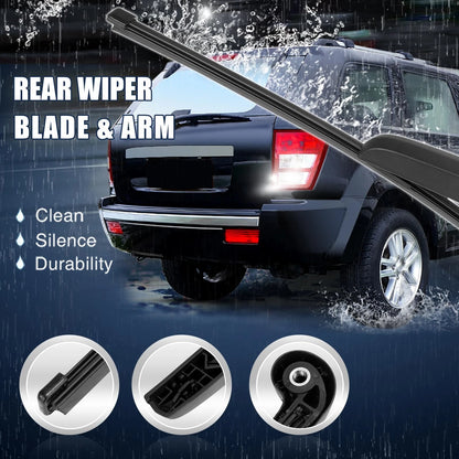 Rear Windshield Wiper Arm Set 350mm 14 Inch for Audi A1 (2010-2020)