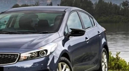 Side View Mirror Covers Gloss Black for Kia Cerato (2016-2019) 2 Piece Pcs