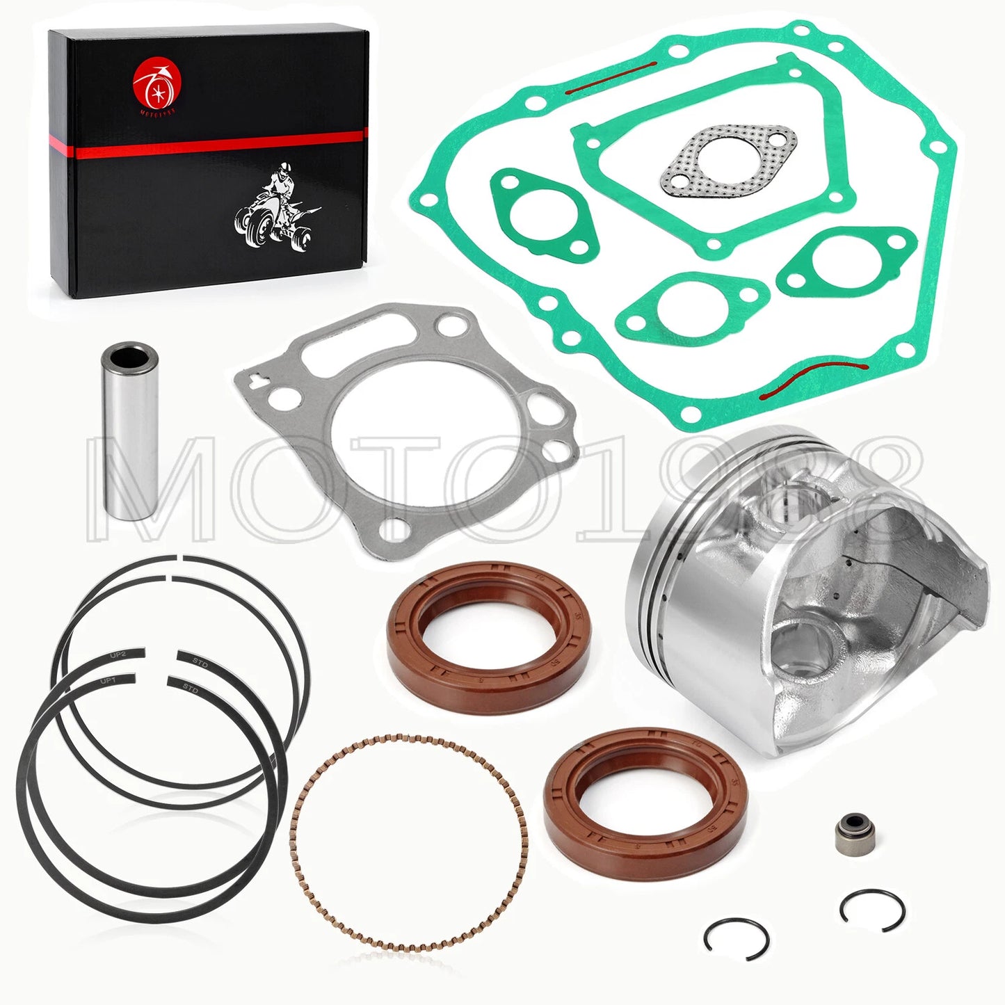 Piston Rings Seals Engine Rebuild Kit for YDRA Golf Cart