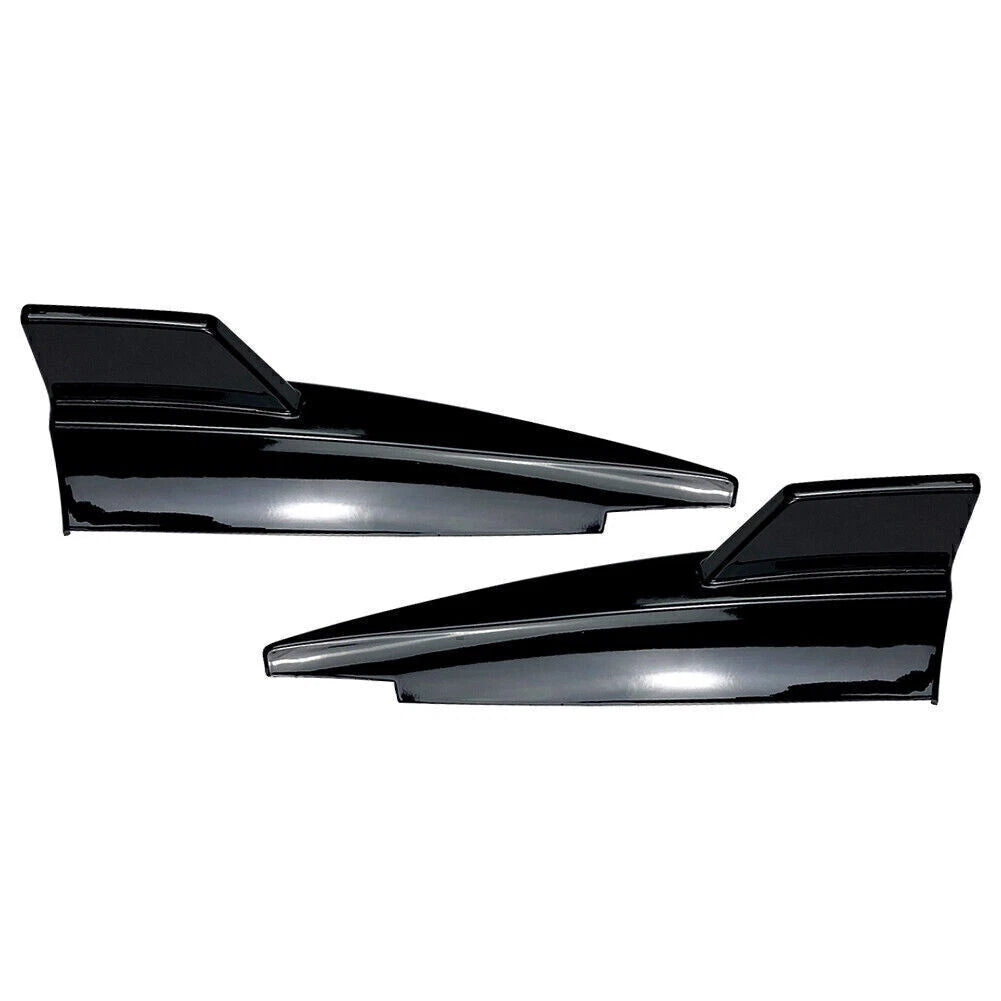 Black Rear Bumper Splitter Side Vents for Mercedes CLA-Class (2013-2019)