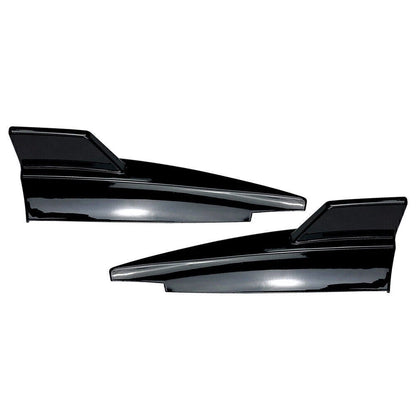 Black Rear Bumper Splitter Side Vents for Mercedes CLA-Class (2013-2019)