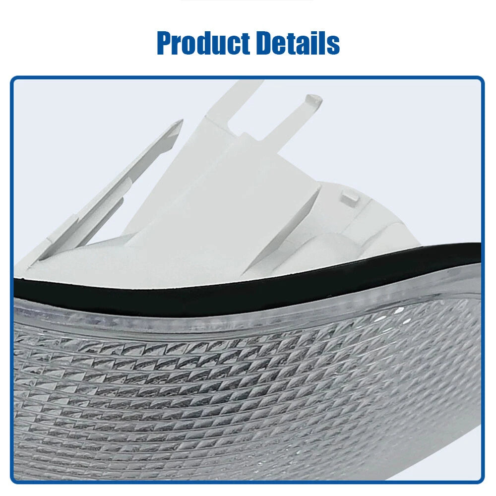 2x Clear Front Corner Signal Lights for BMW 7-Series E38 (1995–1997)