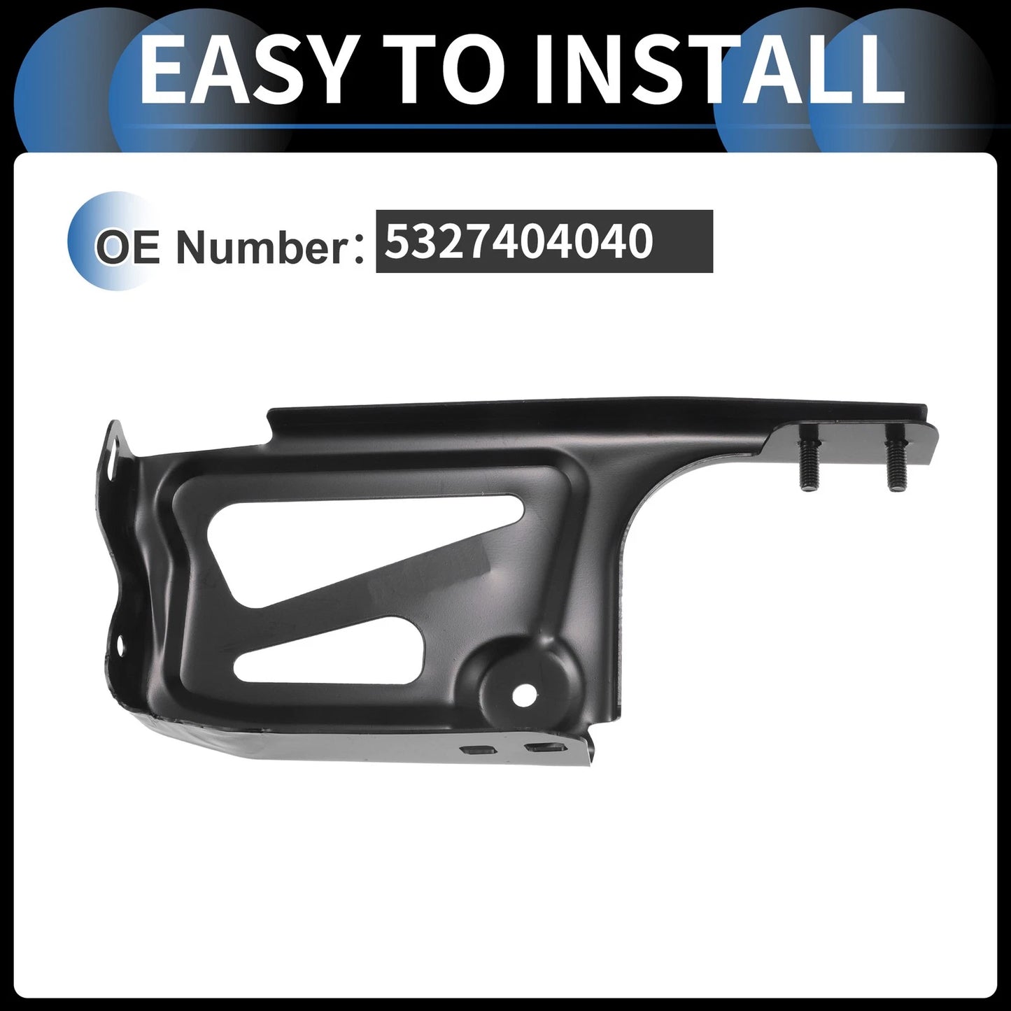 Left Front Bumper Support Bracket for Toyota Tacoma (2015-2022)