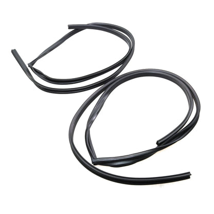Front Door Glass Run Channel Set for Toyota Land Cruiser Wagon BJ61 FJ60 HJ60 1980-1990