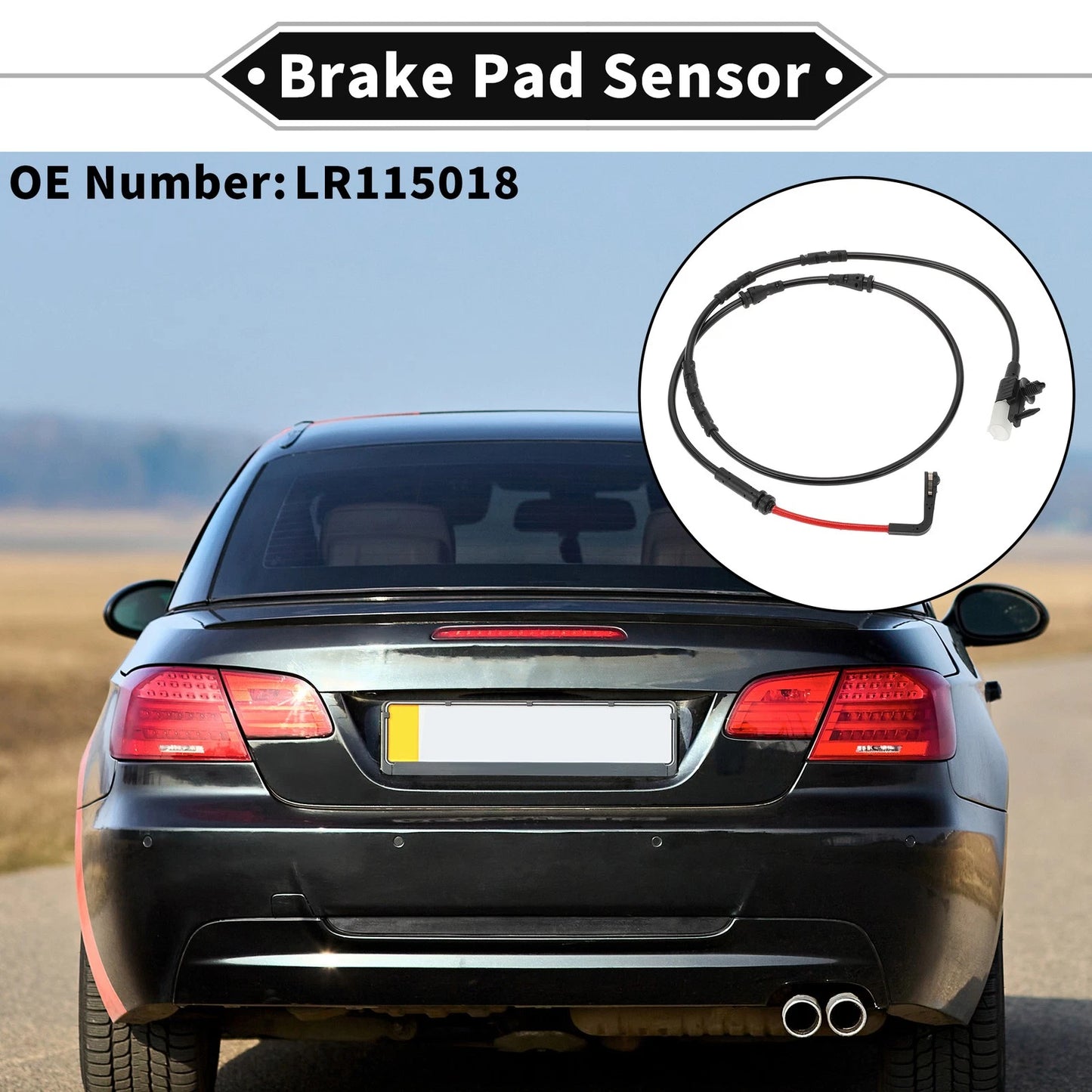 Front Brake Pad Wear Sensor for Land Rover Discovery (2019-2024)