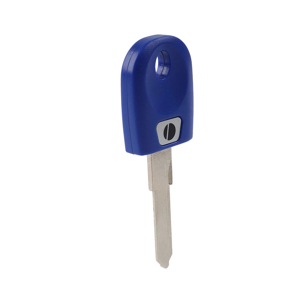 Blue Replacement Uncut Blank Key for Ducati Monster 1200, 939, 797, 821, Hypermotard
