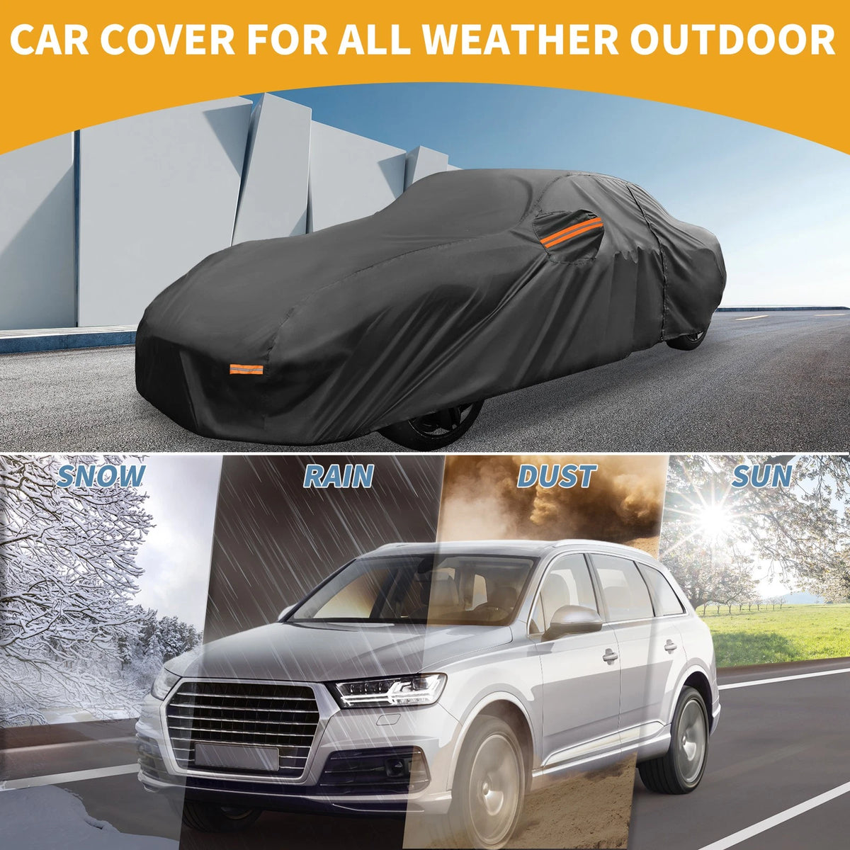 Car Cover Waterproof All Weather for Toyota Supra