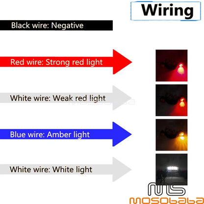 LED Rear Turn Signal Light Bar for Harley Street Glide Special FLHXS (10-23)