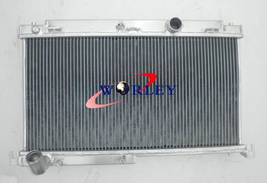 3 Row Aluminum Radiator + Fan for Mazda RX7 FD3S (1992-1995)