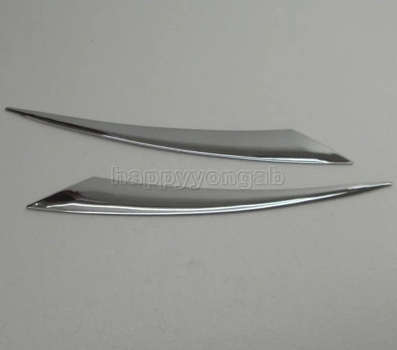Chrome Headlight Eyelid Cover Trim for Chevrolet Cruze (2009-2014)