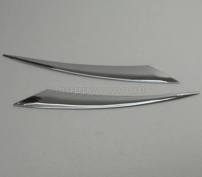 Chrome Headlight Eyelid Cover Trim for Chevrolet Cruze (2009-2014)