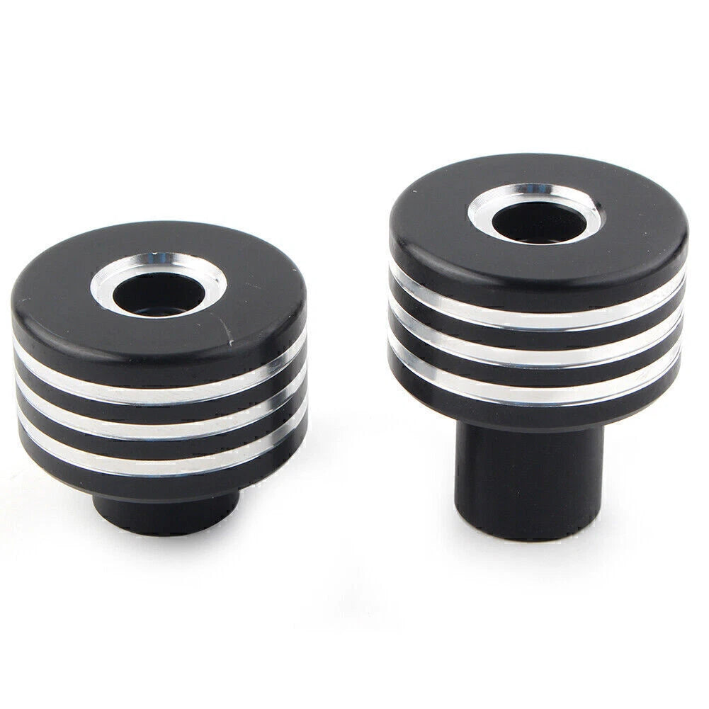 Handle Bar End Plug for Honda Rebel 500 300 (2017-2019) Black Silver