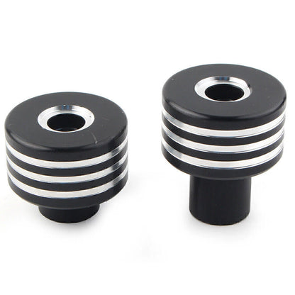 Handle Bar End Plug for Honda Rebel 500 300 (2017-2019) Black Silver