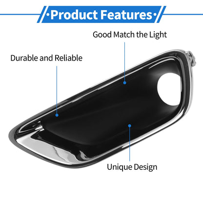 Front Left Fog Light Grill for Jeep Grand Cherokee (2016-2021)