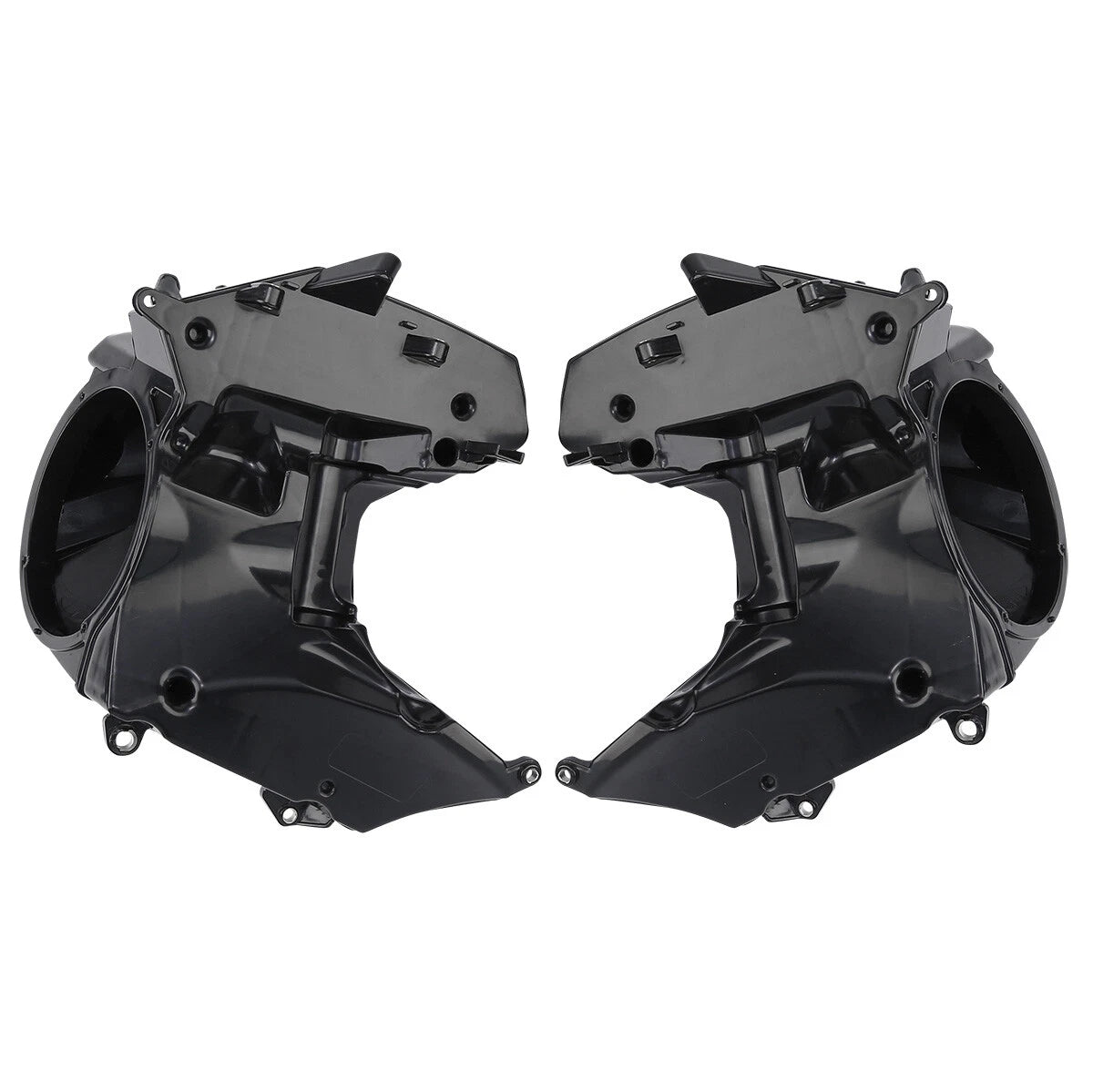 Matte Black Speaker Covers for Harley Road Glide (2015-2023)