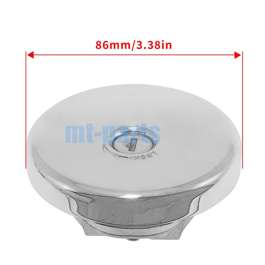 Fuel Gas Tank Cap Cover Keys for Kawasaki VN1700 VN800 VN2000 (2006-2018)