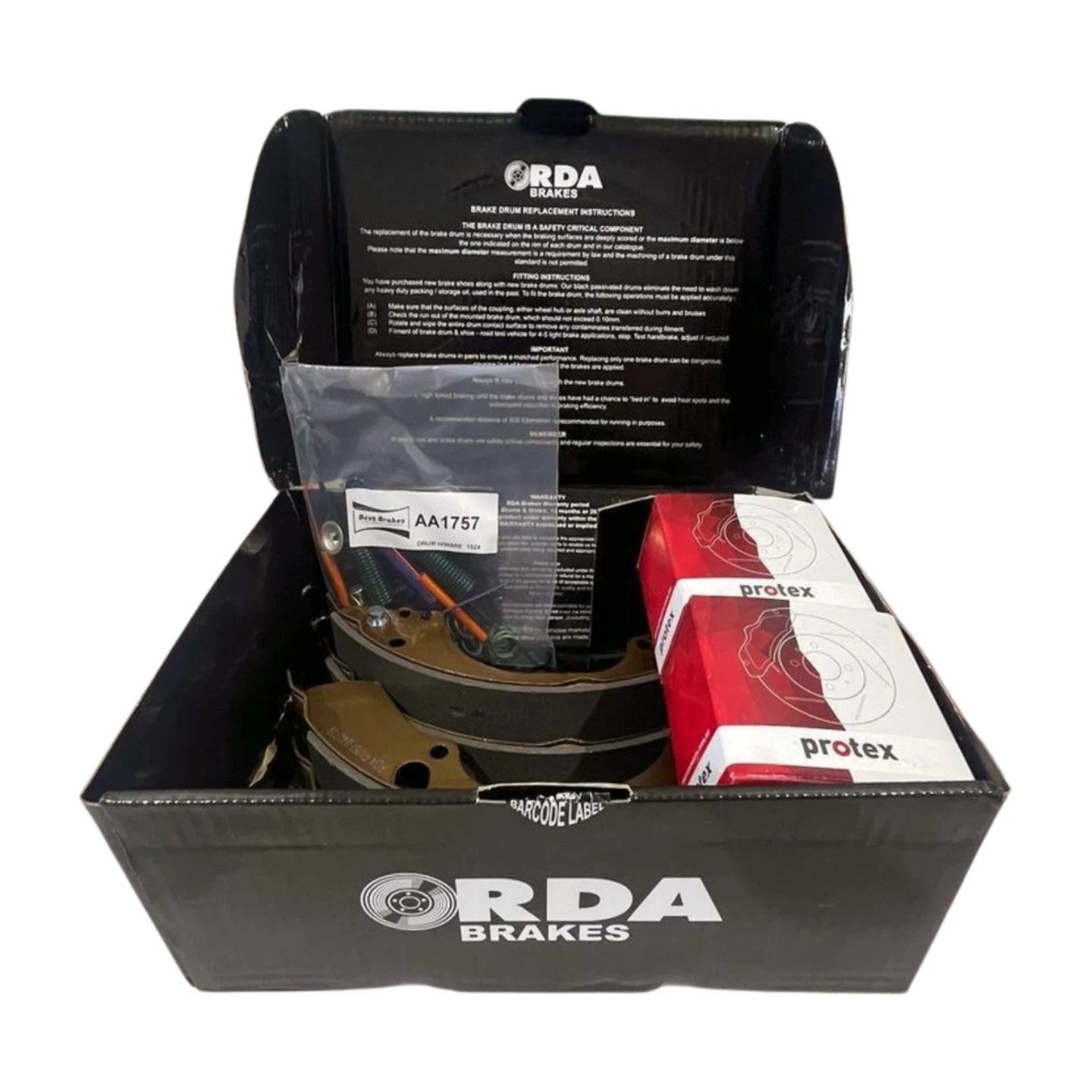 Rear Brake Shoe Drum Overhaul Kit for Holden Rodeo TF