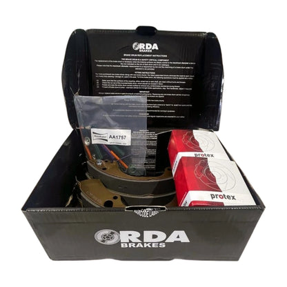 Rear Brake Shoe Drum Overhaul Kit for Holden Rodeo TF