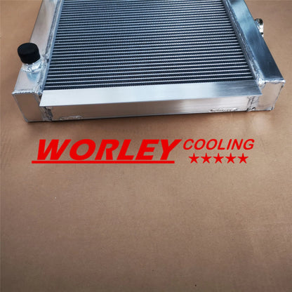 44mm 3 Row Aluminum Radiator for Ford Escort Mk1 Mk2 RS2000 (1968-1980)