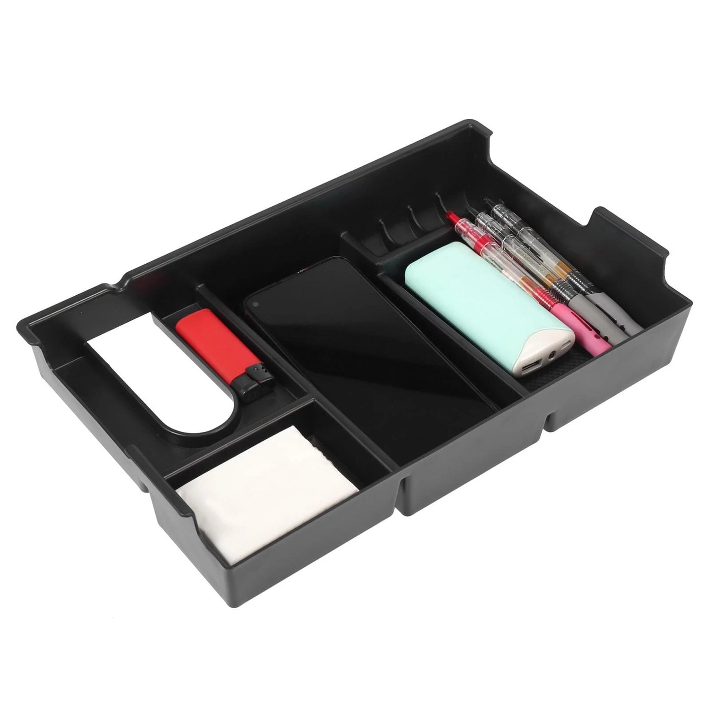 Center Console Organizer Armrest Storage Box for Toyota Tundra (2007-2019)