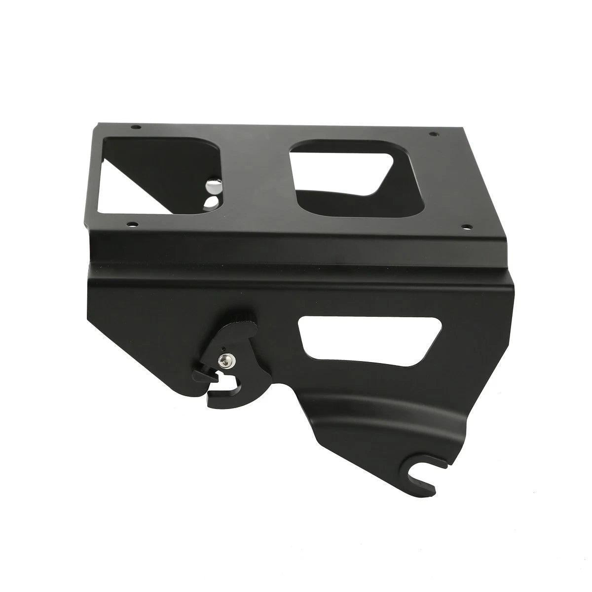 Black Quick Detachable Solo Mount Rack for Harley Touring Street Glide (2009-2013)
