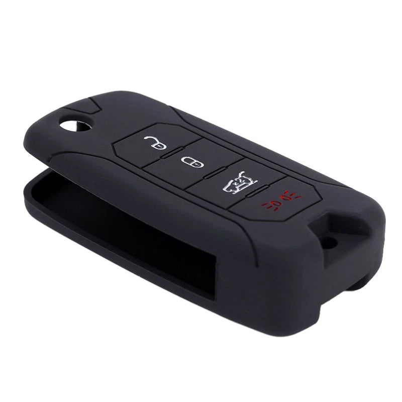 Silicone Key Shell Protector Cover for Jeep Renegade (2015-2021)