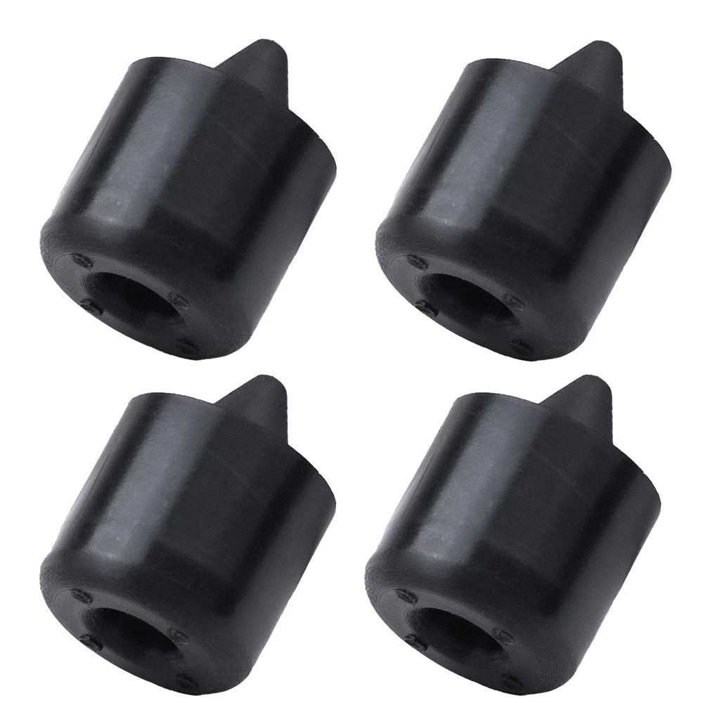 4 Pcs Upper Door Rubber Bumper Bushings for Ford F-Series (1997-2014)