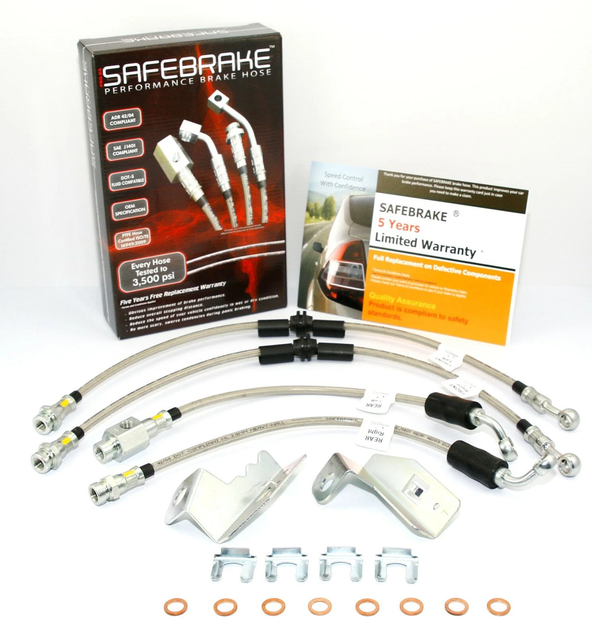 Brake Line Kit for Falcon AU 2/3 Ute with Tickford/Brembo (2000-2005)