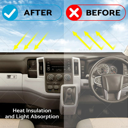 Black Non-Slip Dash Mat for Nissan X-Trail T33/Qashqai (2021-2023)