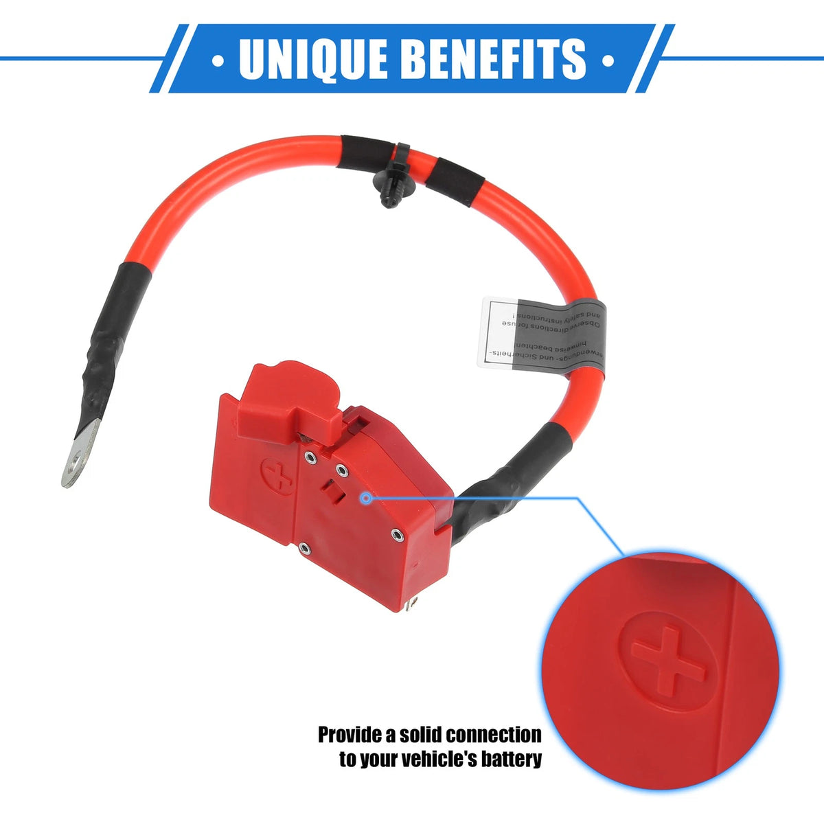 Positive Battery Terminal Cable for BMW 330i, 330i xDrive (2019-2023)
