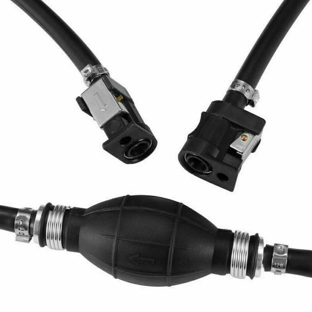 5/16" Fuel Gas Hose Line Assembly with Primer Bulb for Marine Outboard Boat