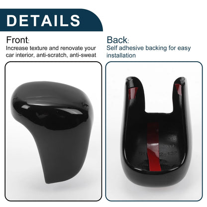 Automatic Gear Shift Knob Cover for Honda Civic (2022-2025) Black