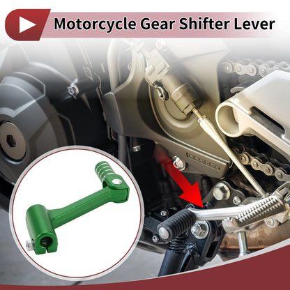 Folding Motorcycle Gear Shifter Lever for Bosuer Cheetah Green