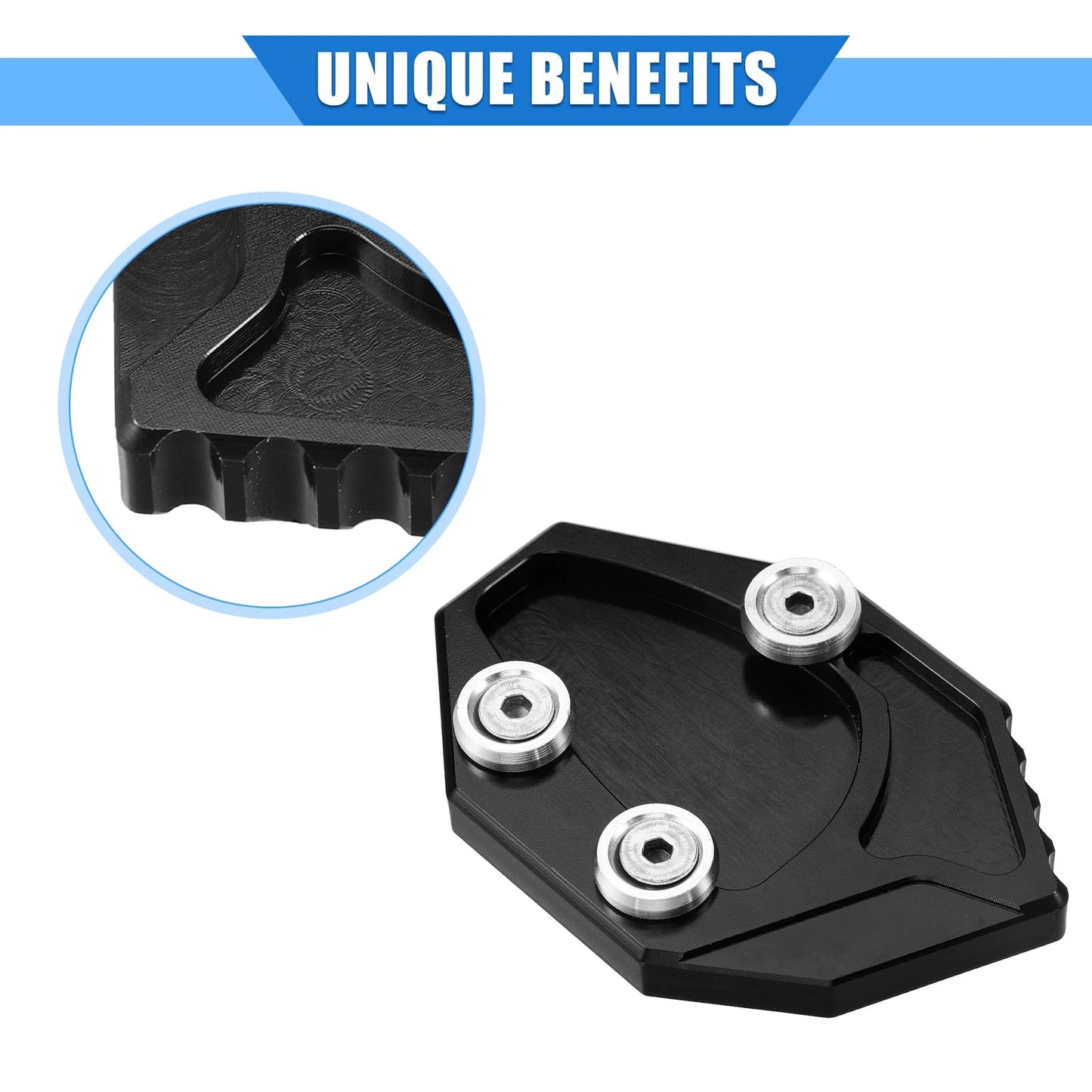 Stand Kit Motorbike for Kawasaki ZZR1400 GTR1400 Durable Aluminum Alloy Black