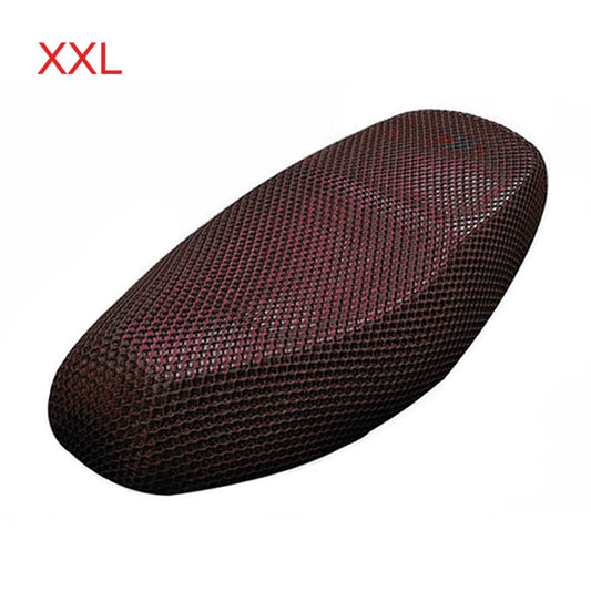 Seat Full Cover / XXL / Net Mesh Breathable Protector Cushion for Motorcycle