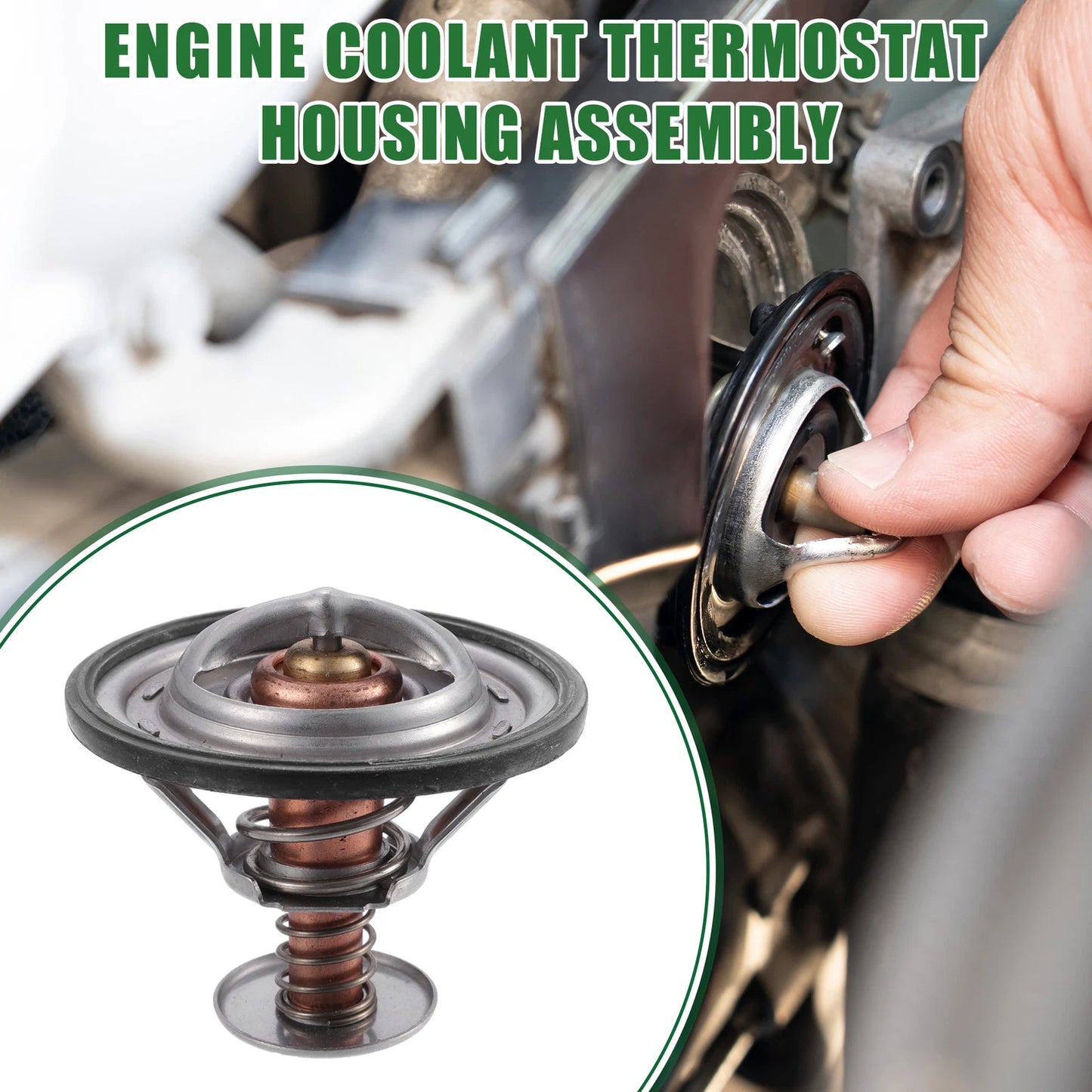 Engine Coolant Thermostat Housing for Honda Civic (1984-1991)
