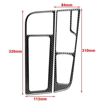 Central Console Gear Shift Frame Cover Trim Black for Hyundai Sonata (2015-2019)