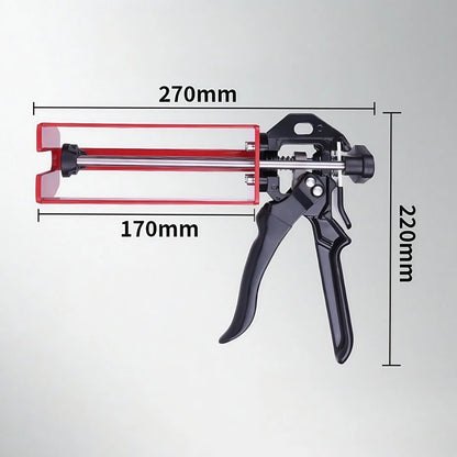 Dual Component Caulking Gun Epoxy Adhesive Dispenser 400ml