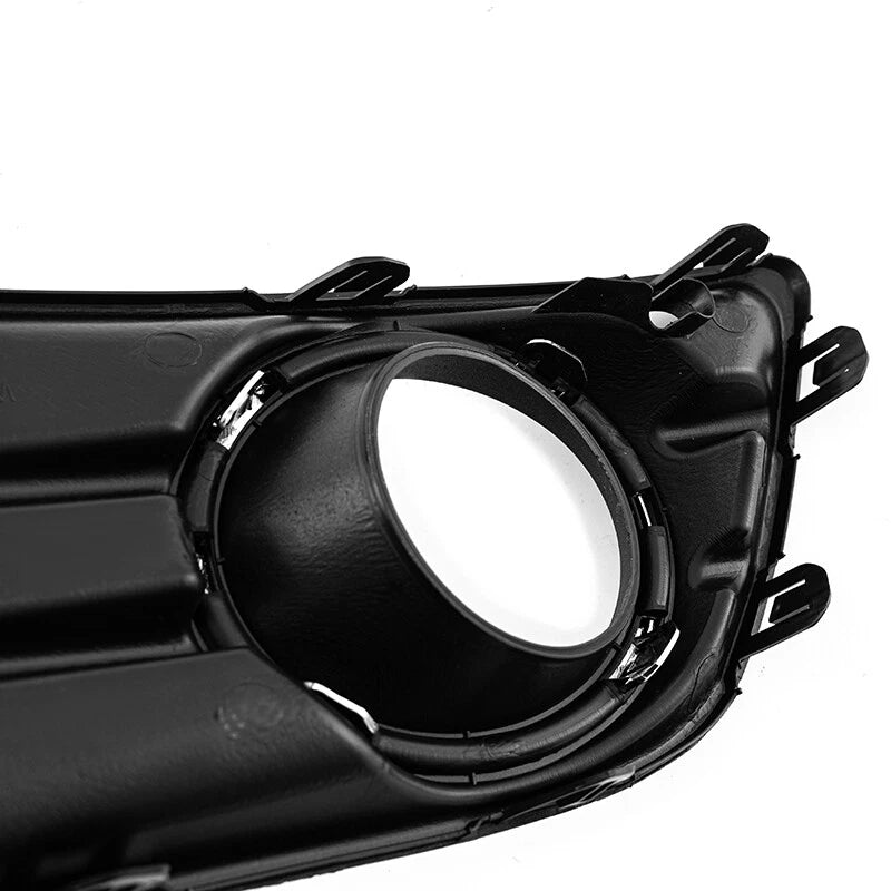 Left Side Front Bumper Fog Light Cover w/Chrome Ring for Honda Pilot (2012-2015)