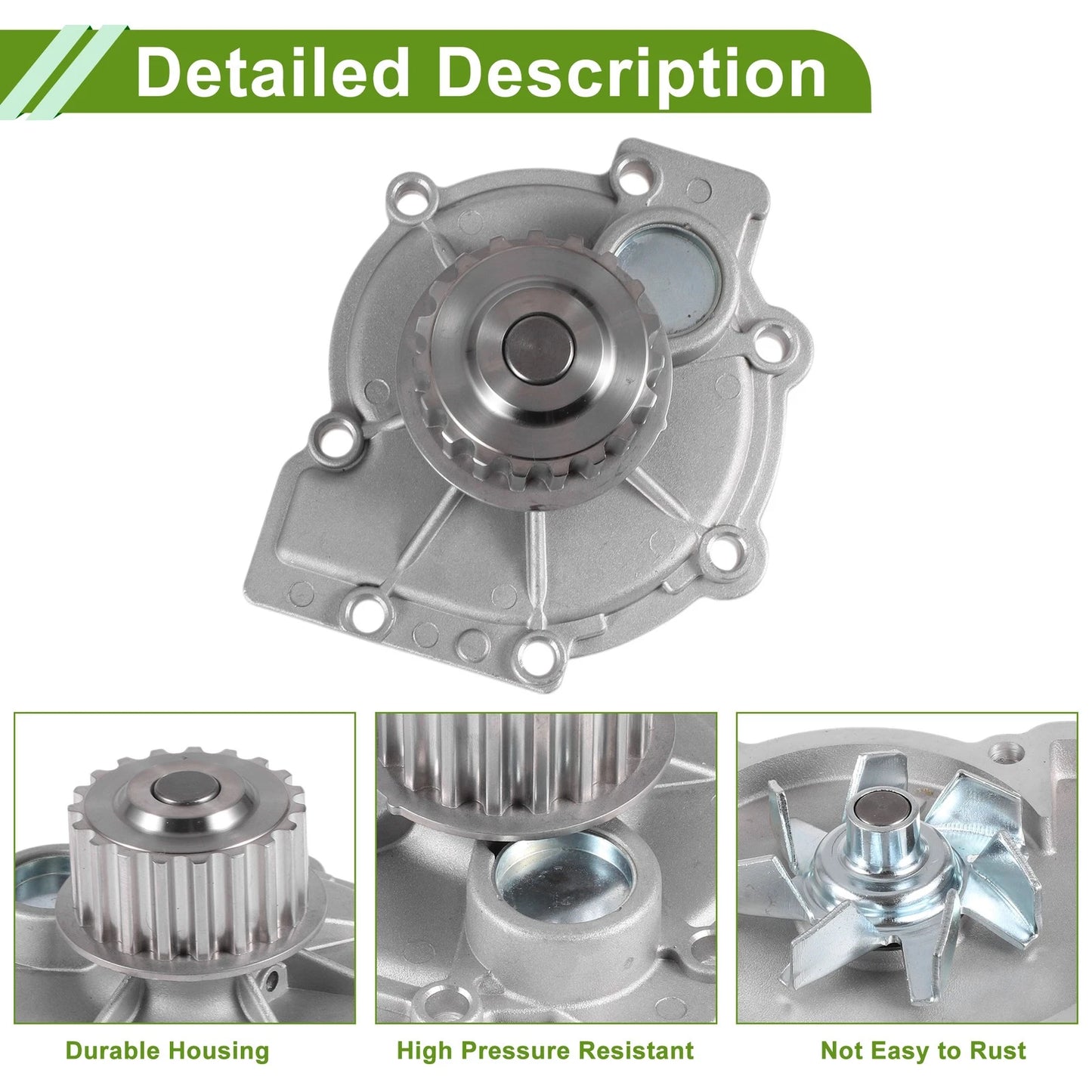 Water Pump for Volvo S60 (2000-2010) Cooling Engine Pump No.272481