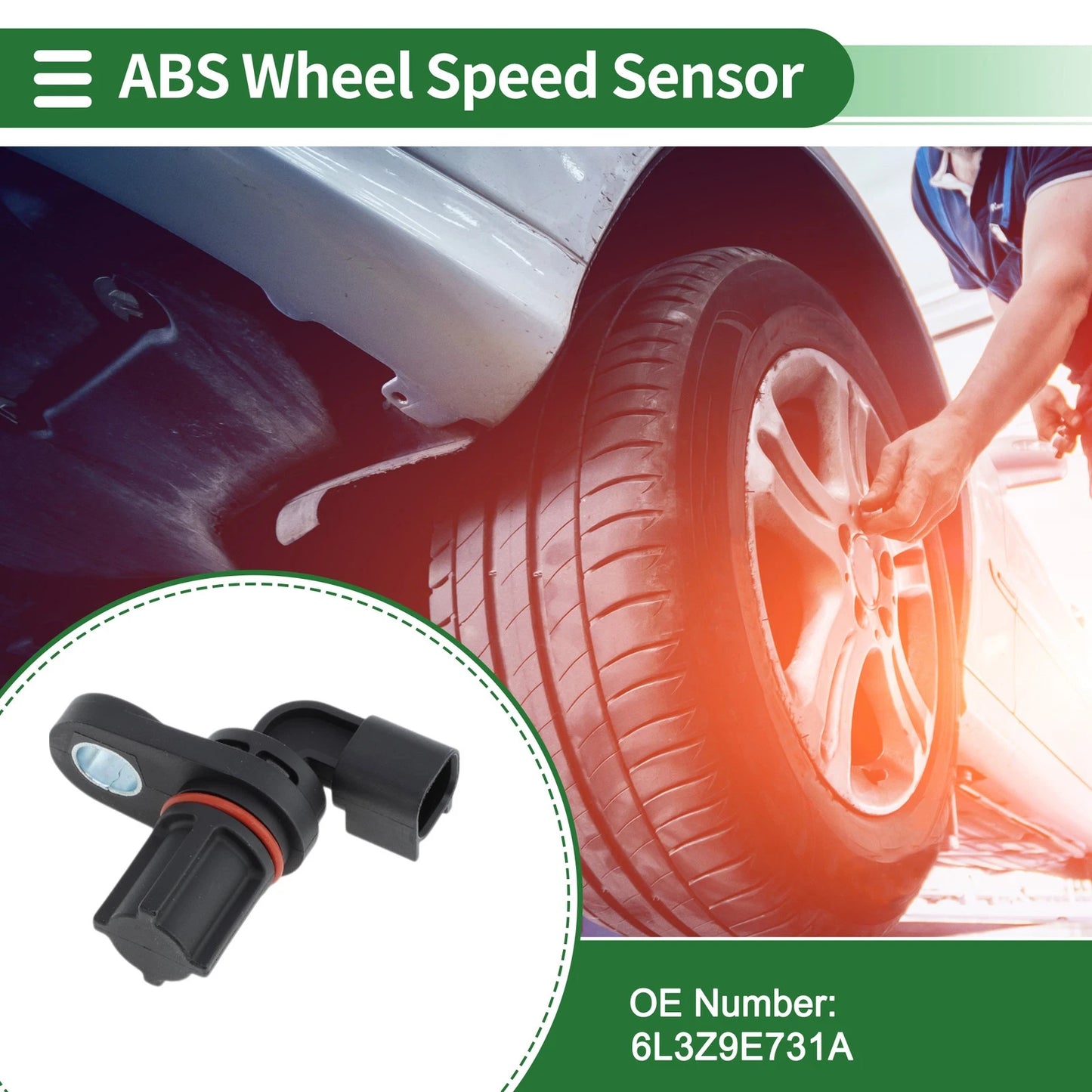 ABS Wheel Speed Sensor for Ford F-250 (2005-2016) 1 Pcs