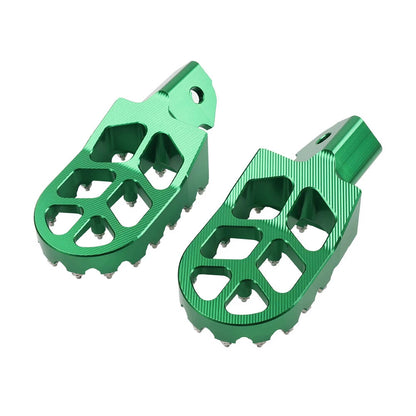 Green Foot Pegs for Sur Ron S/X, Honda CRF 150F 230F (2003-2019)